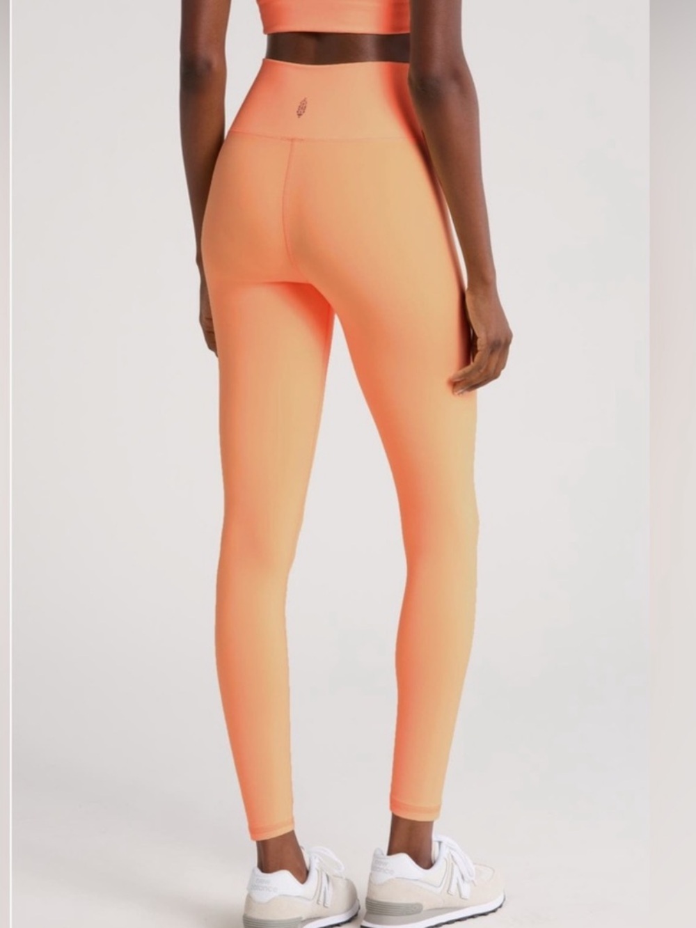 Free People FP Movement Never Better Leggings Morning Sun Orange